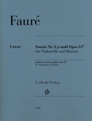 Cello Sonata No. 2 in G Minor, Op. 117 Cello Sonata No. 2 in G Minor, Op. 117