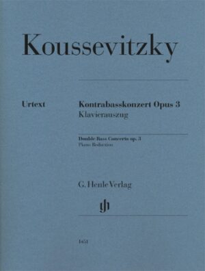 Double Bass Concerto Op. 3 Double Bass Concerto Op. 3