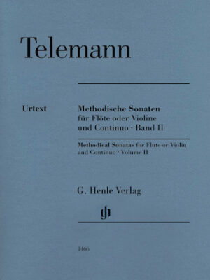 Methodical Sonatas for Flute or Violin and Continuo – Volume 2 Methodical Sonatas for Flute or Violin and Continuo – Volume 2