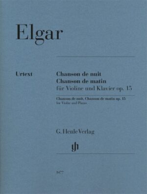 Chanson De Nuit, Chanson De Matin Op. 15 Chanson De Nuit, Chanson De Matin Op. 15