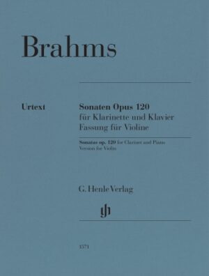 Clarinet Sonatas Op. 120 Clarinet Sonatas Op. 120