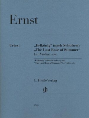 Erlkönig (After Schubert) and The Last Rose of Summer Erlkönig (After Schubert) and The Last Rose of Summer