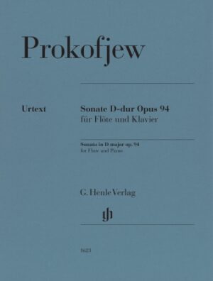 Flute Sonata D Major Op. 94 Flute Sonata D Major Op. 94