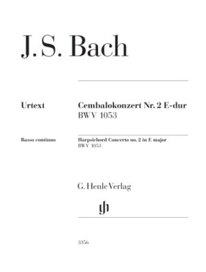 Harpsichord Concerto No. 2 E Major BWV 1053 Harpsichord Concerto No. 2 E Major BWV 1053