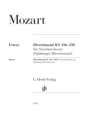 Divertimenti K. 136-138 (Salzburg Divertimenti) Divertimenti K. 136-138 (Salzburg Divertimenti)