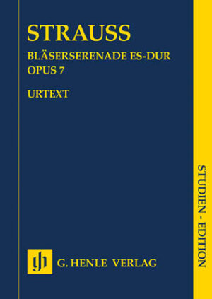 Serenade for Wind Instruments in E-flat Major, Op. 7 Serenade for Wind Instruments in E-flat Major, Op. 7
