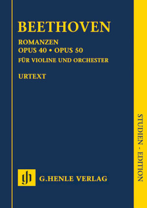 Romances for Violin and Orchestra Op. 40 & 50 in G and F Major Romances for Violin and Orchestra Op. 40 & 50 in G and F Major